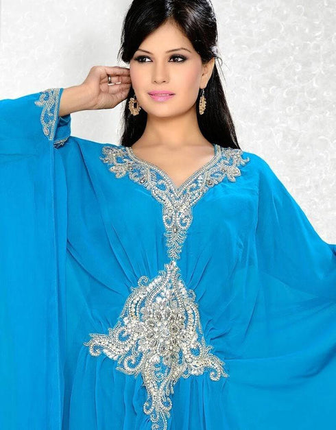 Graceful Embroidered Kaftan